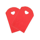 50pcs 13x21cm Plastic Gift Bags for Jewelry Candy Packaging