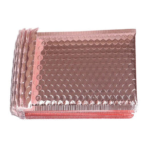 5pcs 15X20CM Rose Aluminum Foil Bubble Mailing Envelope Bag