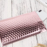 5pcs 15X20CM Rose Aluminum Foil Bubble Mailing Envelope Bag