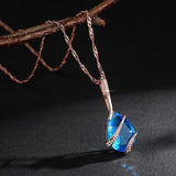 Water Drop CZ Jewelry Set for Women Sea Party