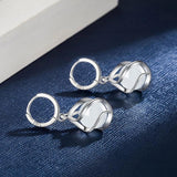 925 Silver Spiral Opal Jewelry Set FQL23089