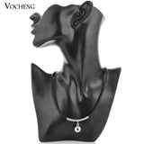 Vocheng Snap Button Charms 12mm Pendant Set Leather Jewelry