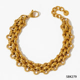 Exaggerated Chain Set Stainless Steel Gift