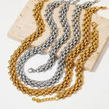 Exaggerated Chain Set Stainless Steel Gift