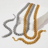 Exaggerated Chain Set Stainless Steel Gift