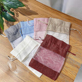9Colors 10x14cm Cotton Drawstring Gift Bags Jewelry Packaging
