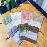 9Colors 10x14cm Cotton Drawstring Gift Bags Jewelry Packaging