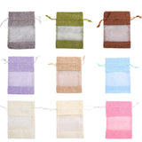 9Colors 10x14cm Cotton Drawstring Gift Bags Jewelry Packaging