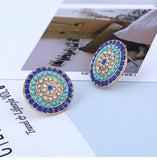 4pc Evil Eye Jewelry Set Women Zircon Necklace Bracelet Earring Ring Turkey