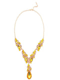 Exaggerated Retro Necklace Earrings Set