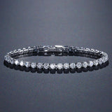 Clear Zircon Water Drop Jewelry Set for Women