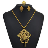 Ethiopian Eritrean Traditional Religion Jewelry Set Mama African Maskal Faseka