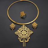 Ethiopian Eritrean Traditional Religion Jewelry Set Mama African Maskal Faseka