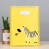 50pcs Pattern Jewelry Plastic Bag 15x20cm Wedding Gift Shopping Pouch