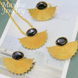 Elegant 18K Plated Jewelry Set for Women Party Dubai Bridal Wedding