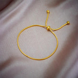 316L Stainless Steel Drawstring Necklace Bracelets Set Non-Fading Chains