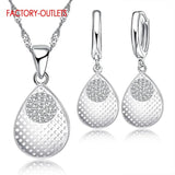 925 Silver Jewelry Set for Women Bridal Wedding