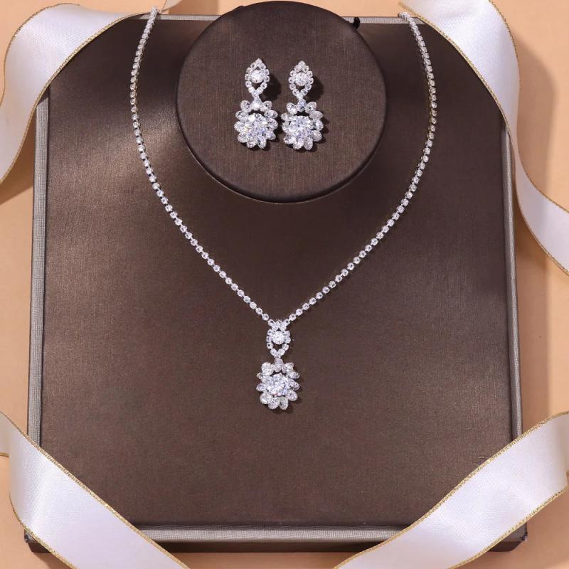 Blossoms Dubai Jewelry Sets Women Anniversary Gift J8262
