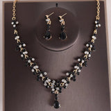 Crystal Queen Necklace and Earring Set