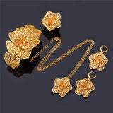 Flower Wedding Jewelry Set for Women S101