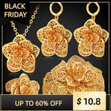 Flower Wedding Jewelry Set for Women S101