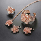 Flower Wedding Jewelry Set for Women S101