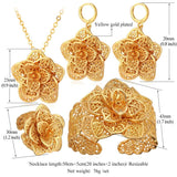 Flower Wedding Jewelry Set for Women S101