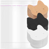 Earring Display Holder Tags Set with Packaging Bags