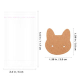 Earring Display Holder Tags Set with Packaging Bags
