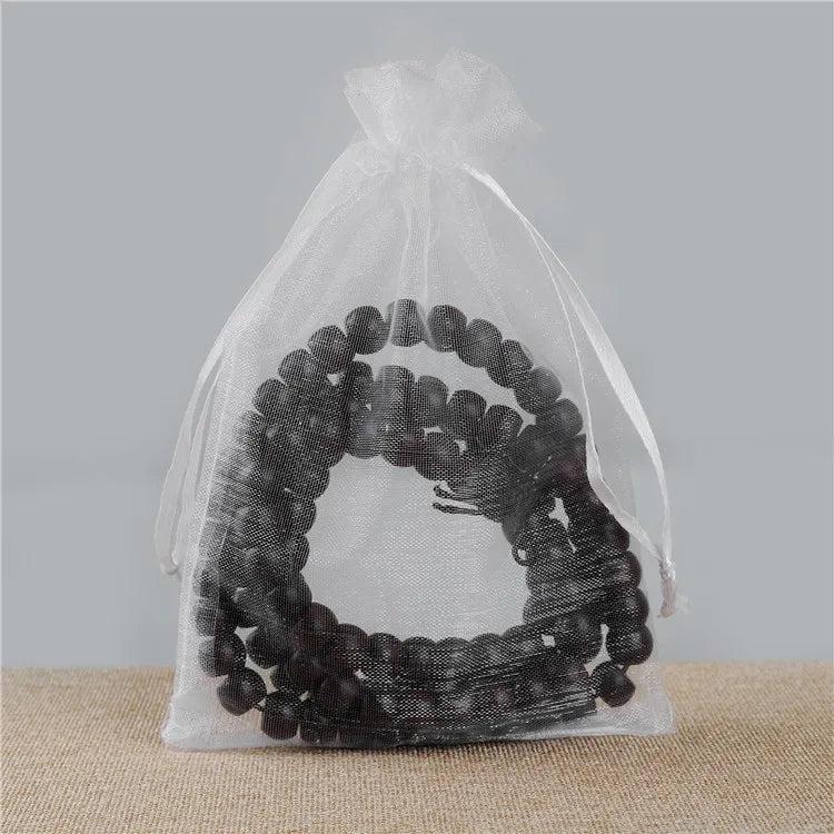 50pcs 10x15cm Organza Bag Jewelry Wedding Candy Bags
