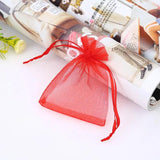 50pcs 10x15cm Organza Bag Jewelry Wedding Candy Bags