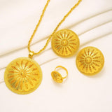 Ethiopian Jewelry Set for Women Girls Eritrean African Bride