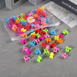 50Pcs Small Hair Claw Clip Mini Hair Clips Multiple Shapes Gift