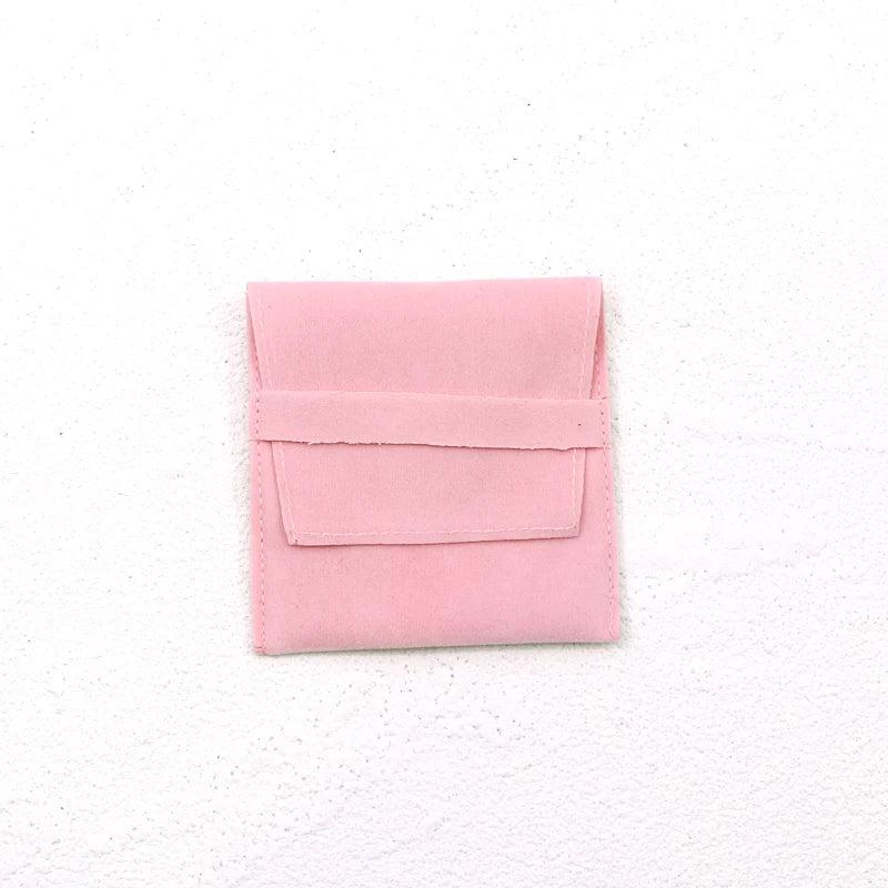 5Pcs/Lot Velvet Bags 9x9cm Small Candy Jewelry Packaging Wedding Gift Pouches