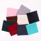 5Pcs/Lot Velvet Bags 9x9cm Small Candy Jewelry Packaging Wedding Gift Pouches
