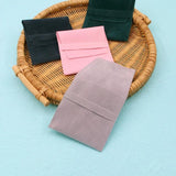 5Pcs/Lot Velvet Bags 9x9cm Small Candy Jewelry Packaging Wedding Gift Pouches
