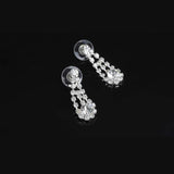 Bridesmaid Bridal Jewelry Sets Rhinestone Crystal NECKLACE+EARRINGS SET