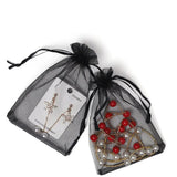 50Pcs Organza Bag Drawstring Small Cloth Multi-size Christmas Candy Bag