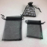 50Pcs Organza Bag Drawstring Small Cloth Multi-size Christmas Candy Bag