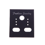 100Pcs Ear Studs Jewelry Holder Display Hang Cards Packaging