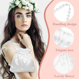 Bride Clutch Purse Flower Girl Bag Communion Purse Girls