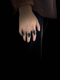 Coffin Mummy Ring Stainless Steel Punk Biker Style Size 7-13