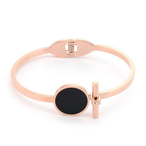 Circular Bracelet Women Stainless Steel Bracelets Set Summer Jewelry Accessory