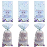 25/50pcs Elephant Jungle Animals Candy Bags - Party Safari Birthday Decoration