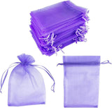 50pcs 17 Colors Organza Bags 9*12cm Jewelry Packaging Bag Wedding Pouches