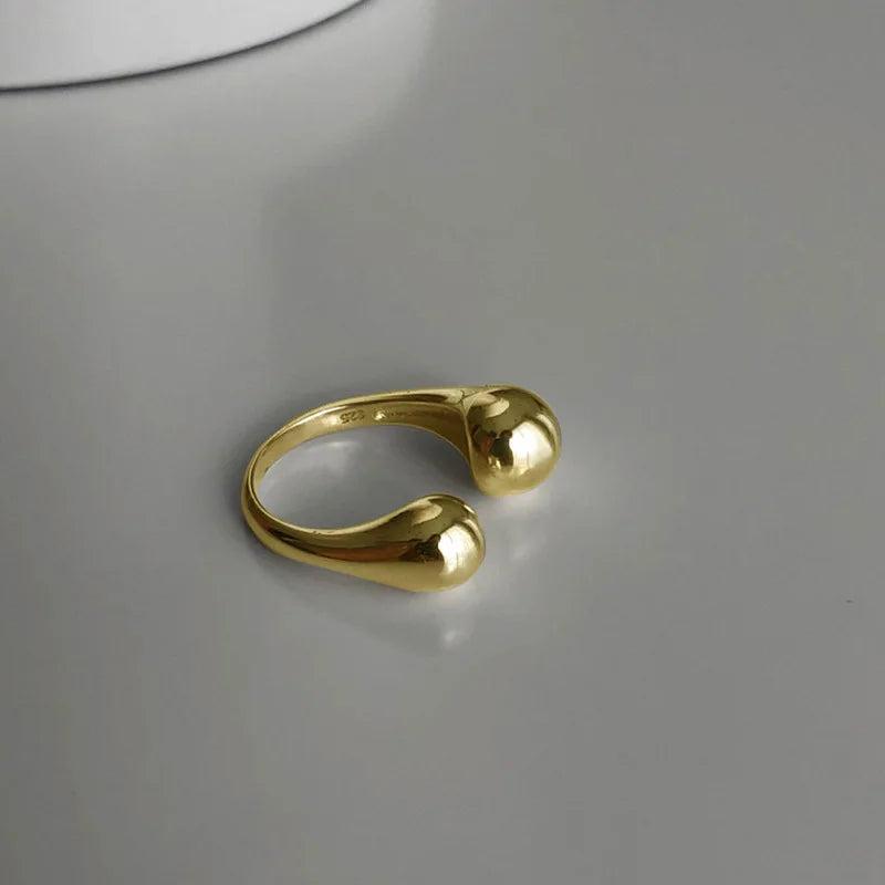 Bilandi Jewelry Open Ring Simply Hot Metallic Geometric Women Gift