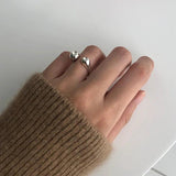 Bilandi Jewelry Open Ring Simply Hot Metallic Geometric Women Gift