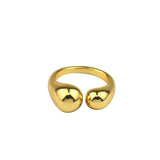 Bilandi Jewelry Open Ring Simply Hot Metallic Geometric Women Gift