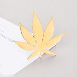 Stainless Steel Open Rings Maple Leaf Flower Sun Star Finger Large Ring Women