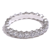 CZ Bling SS Classic Thin Ring Wedding Jewelry